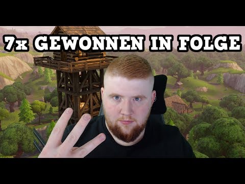 7x IN FOLGE GEWONNEN (DEUTSCHER REKORD IM DUO) | Fortnite Battle Royale