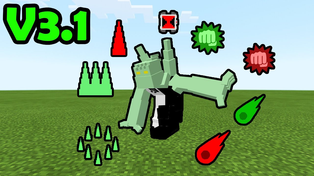 Ben 10 Add-on V4.0 (New Aliens and Enemies UPDATE!) Minecraft PE Mods and Addons