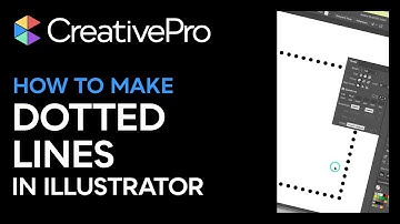 Illustrator: How to Create Dotted Lines (Video Tutorial)