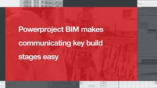 Powerproject BIM Features - Strengthen project execution