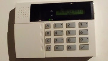 Reset the code on  the Scantronic 9751 Alarm System