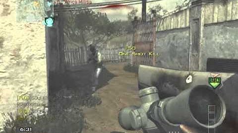 mw3 mission msr quickscoping
