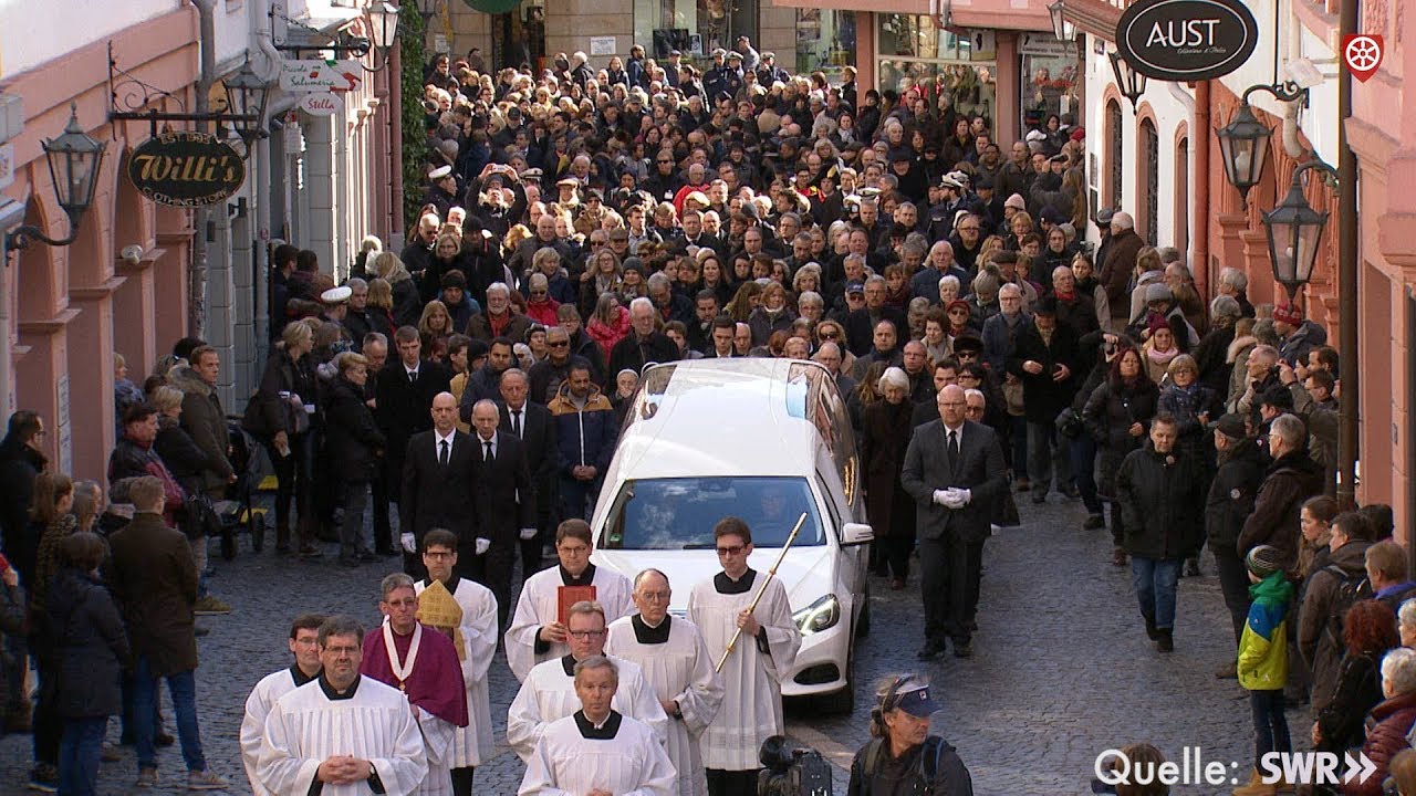Trauerzug Karl Kardinal Lehmann
