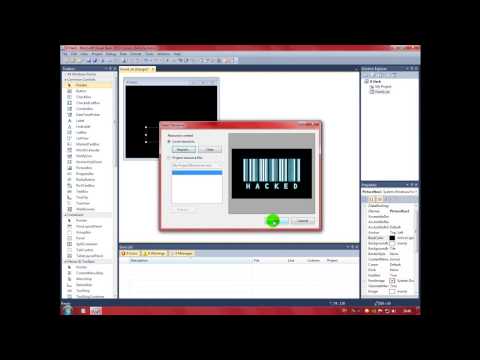 [HD] Visual Basic 2010 Tutorial - Fake hacking program
