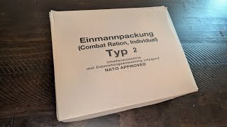 2012 German EPA 24hr Ration - Taste Test and Review