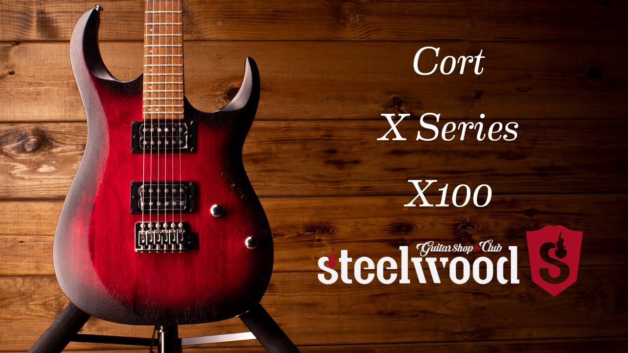 Excelente como primera guitarra | Cort X100 - YouTube
