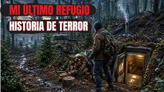 Sobreviví al Brote Zombi Escondido en un Refugio Bajo el Bosque