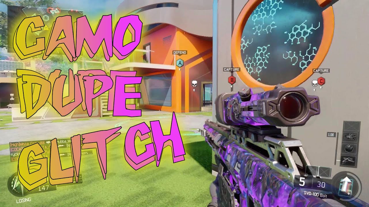 HOW TO COPY ANY CAMO GLITCH! Black Ops 3 "Camo Duplication Glitch"