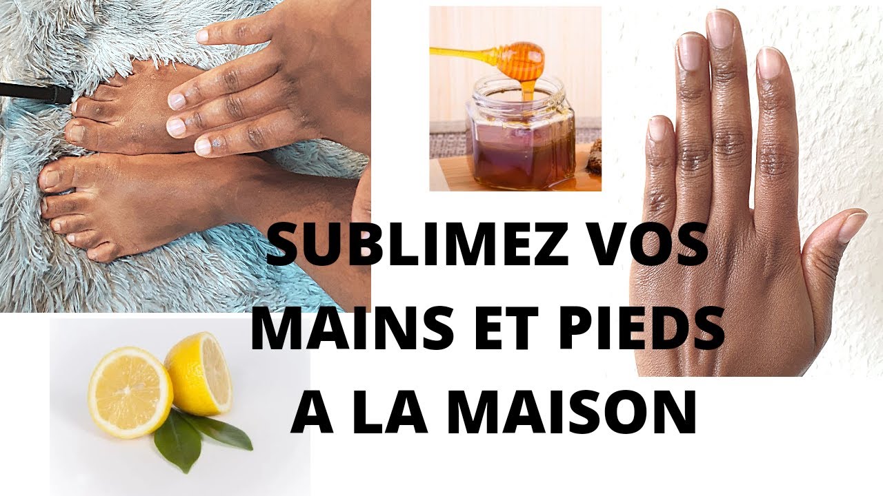 Comment prendre soin de ses pieds et mains|| simple et efficace||DIY