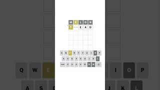 Wordle in a minute for 2-8-2025 #puzzles #games #dailypuzzle #puzzlesolving