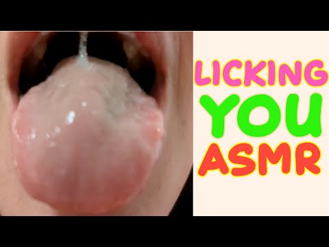 Licking You ASMR | ペロペロ Wet Lens Licking | Avery | @SoftRelaxMedia