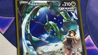 I PULLED A RAYQUAZA V ALT ART!!! #EVOLVINGSKIES!!!