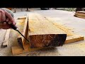 The Most Skillful Woodworking || Crafting The &quot;Man-Spread Table&quot; with Inventive Woodworking Concept