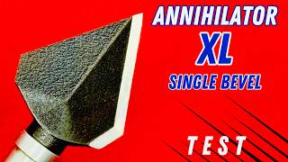 ANNIHILATOR XL SINGLE BEVEL, 125 gr: BROADHEAD TEST #elitearchery #ravincrossbows