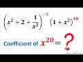 Find The Coefficient of X^20 from The Given Expression | Math Olympics