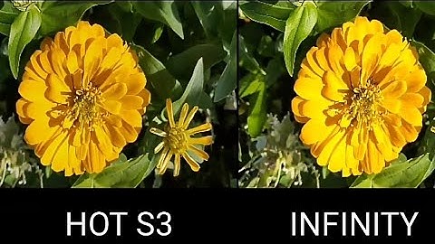 INFINIX HOT S3 VS MICROMAX canvas infinity Camera Test Comparsion