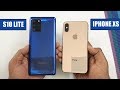 Samsung Galaxy S10 Lite vs iPhone XS | WHICH IS FASTER