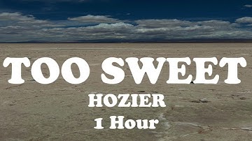 Hozier - Too Sweet (Official Lyric Video) 1 Hour