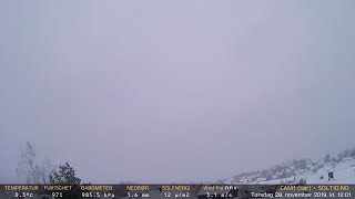 Timelapse Cam 1 - 28. november 2019