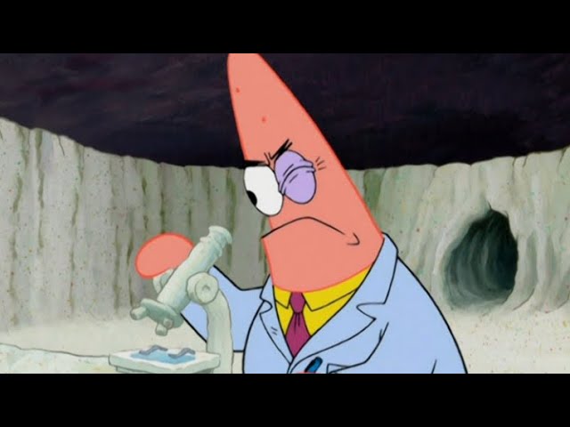 Patrick Star Being Smart for 3 Minutes Straight class=