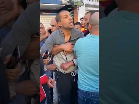 إلقاء القبض على الإرهابي الفار من سجن المرناڨية احمد المالكي شهر الصومالي من قبل رجال حي التضامن