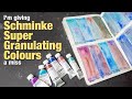 Recreating Schmincke Super Granulating Watercolours (not a review)