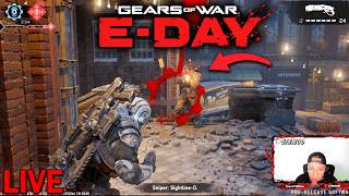 Gears of War E-Day 🔴LIVE🔴 #1 Player NEW HALLOWEEN UPDATE! | BEST MOVEMENT | 100 WINSTREAK