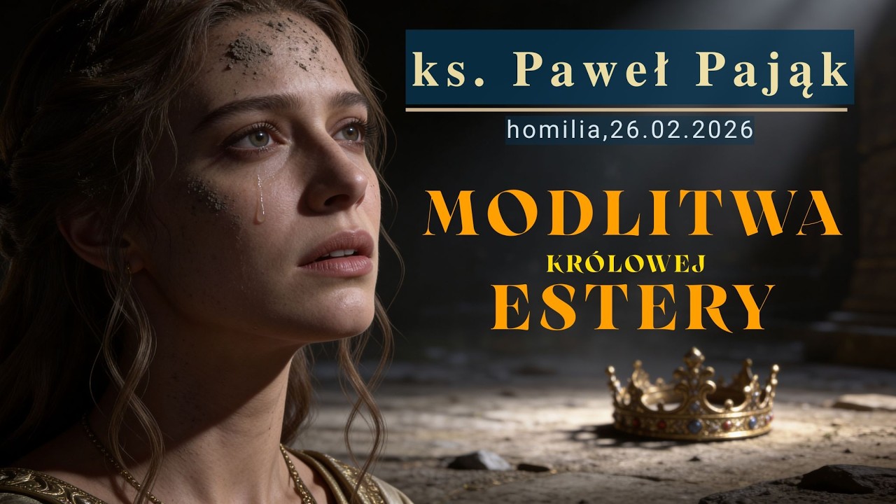 Skuteczna modlitwa zaczyna się od prawdy - Modlitwa Estery | homilia ks. Pawła Pająka