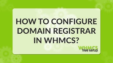 How to set up domain registrars in WHMCS - WHMCS FreeSetup