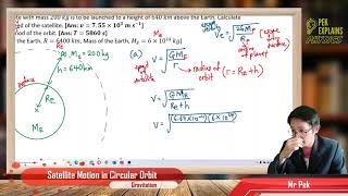 Satellite Motion in Circular Orbit (Q1)