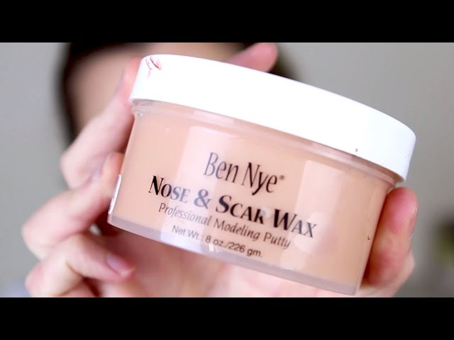 How to use Nose & Scar Wax by Ben Nye, Special Effects Makeup Tutorial, FX wax