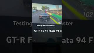Testing who is faster #fastaf #forza