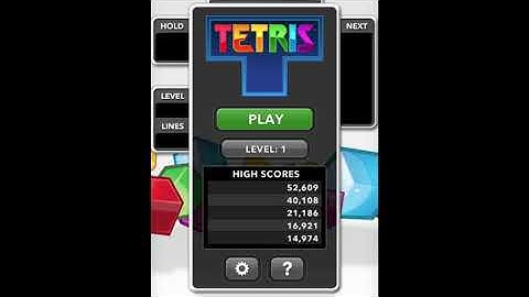Official #Tetris Website Game, Main Theme