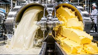 How Cream Becomes Butter | Inside a Modern Butter Factory