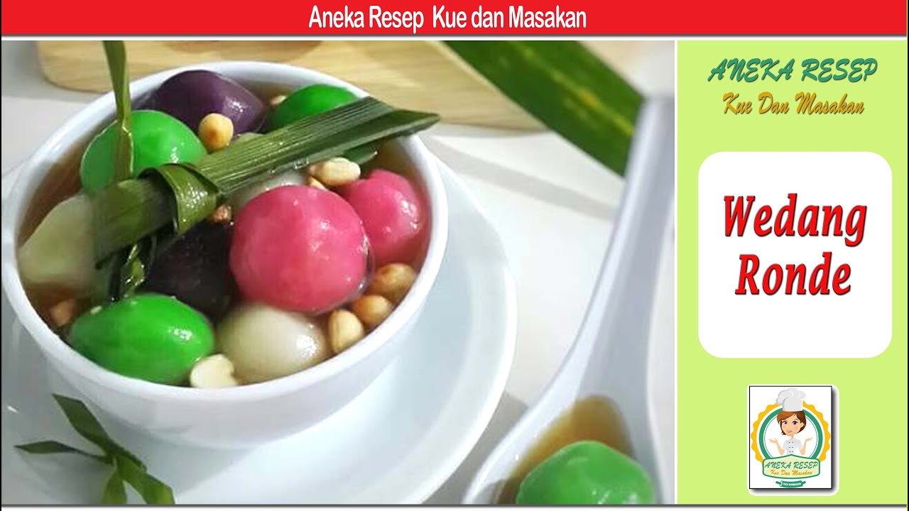 Wedang ronde 
