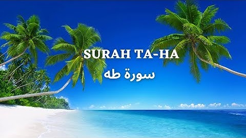 SURAH Ta-Ha 1-35      سورة طه by Sheikh Abdur-Rahman As-Sudais' on @QuranAlhakeem12
