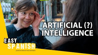 How Are People in Barcelona Using AI? | Easy Spanish 315