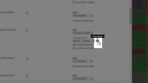 3.4 Gradebook: Settings