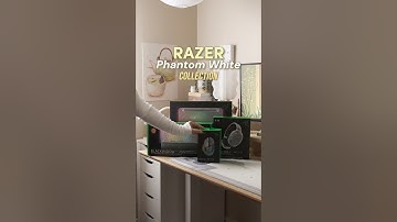 New @razer Phantom White Collection 🤍 #setup #gaming #desksetup #gamer #shorts
