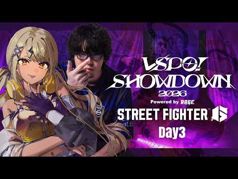 【STREET FIGHTER 6】SHOWDOWNに向けてDay3 w/なるおさん【ぶいすぽっ！/神成きゅぴ】