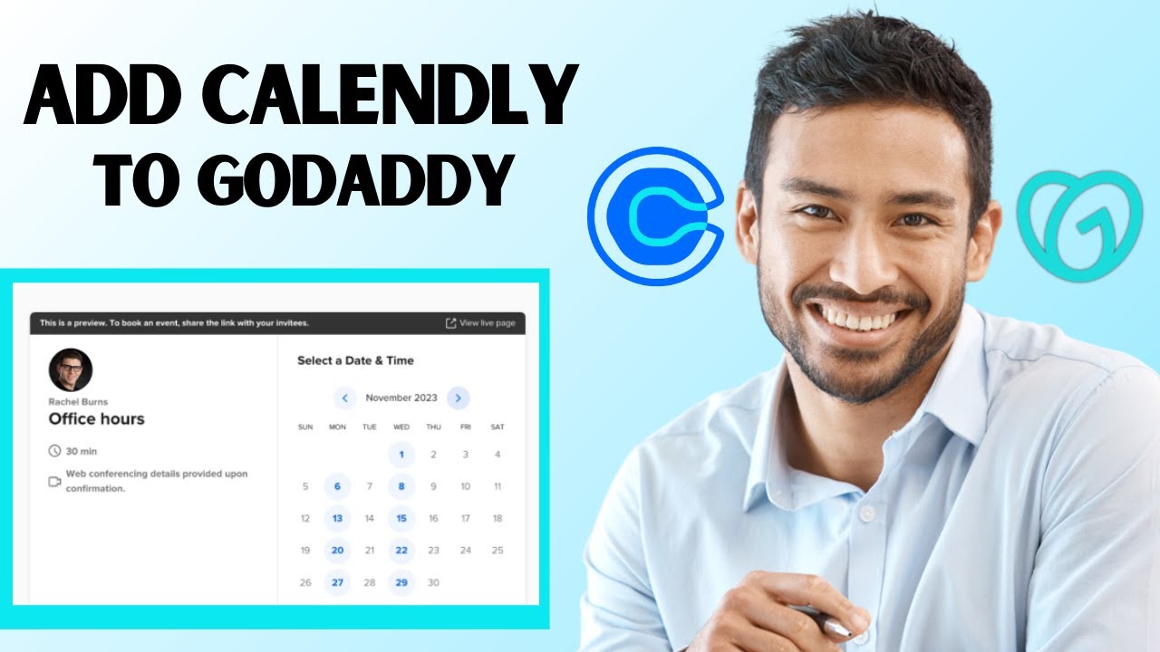 how-to-add-calendly-to-godaddy-website-full-guide-youtube