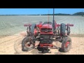 Massey-Ferguson 140 + bineuse Kongskilde 6 rangs Betterave, Essonne. 2016