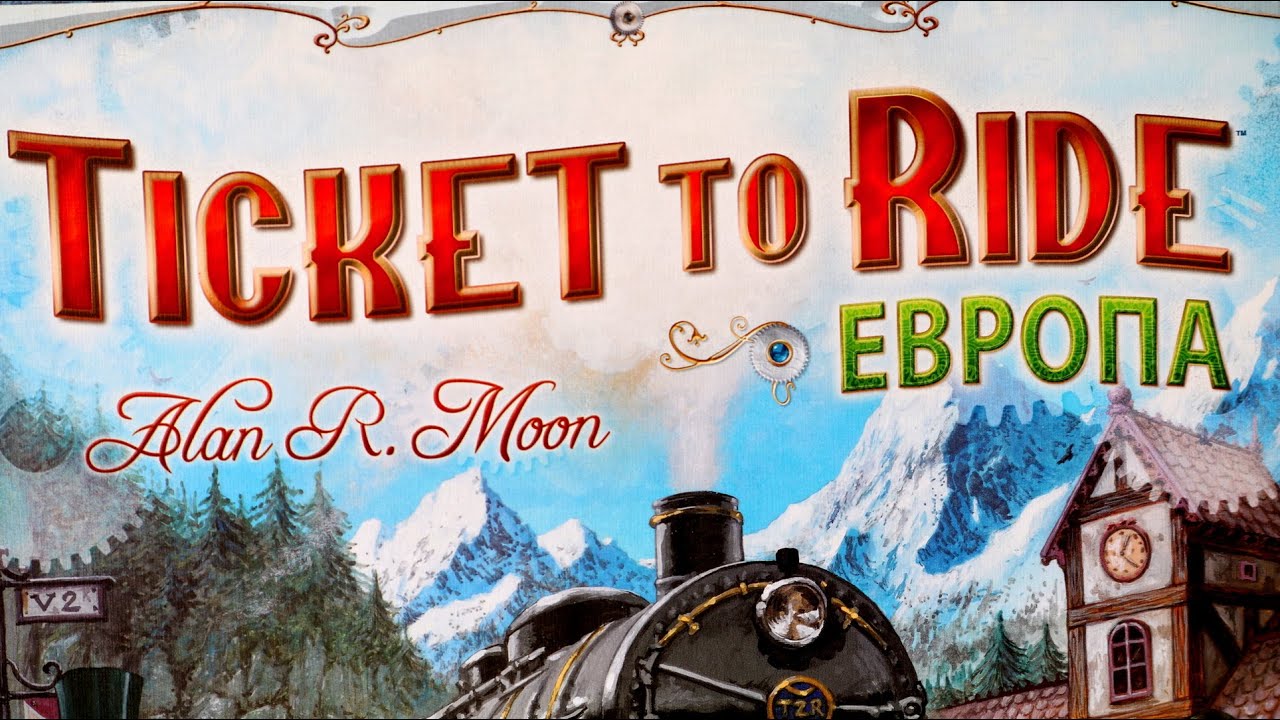 Настольная игра "Билет на поезд: Европа". Правила + Let's Play. - YouTube