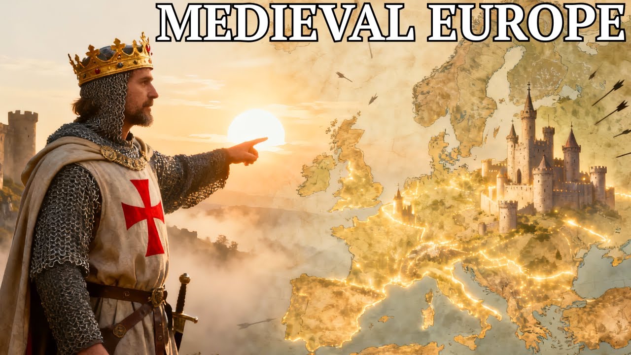 The Entire History of Medieval Europe | Relaxing History to Fall Asleep ...