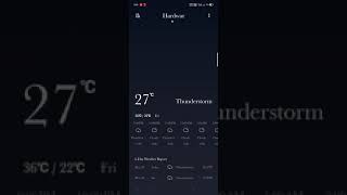 Realme UI Dynamic Weather screenshot 2