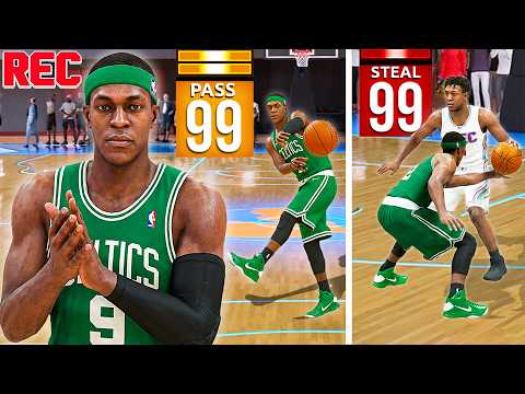 99 Pass + 99 Steal Point Guard Build Is Dominating Random Rec (nba 2k26)