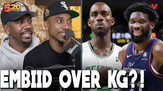 Jeff and Marquis Teague ARGUE whether Joel Embiid is BETTER than Kevin Garnett | Club 520