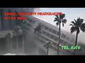 Aftermath of Iranian Strike on Israeli Security Agency HQ (Shin Bet)