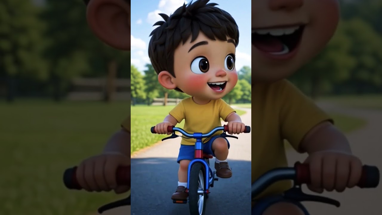 Happy Baby Cycle Ride 😄🚲 | Cute Kids Video 