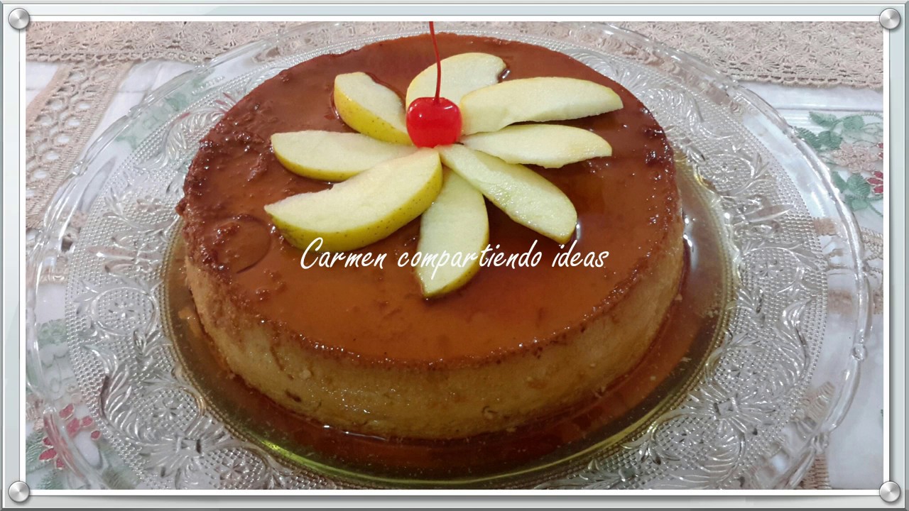 Flan🍮 Napolitano super facil en olla express